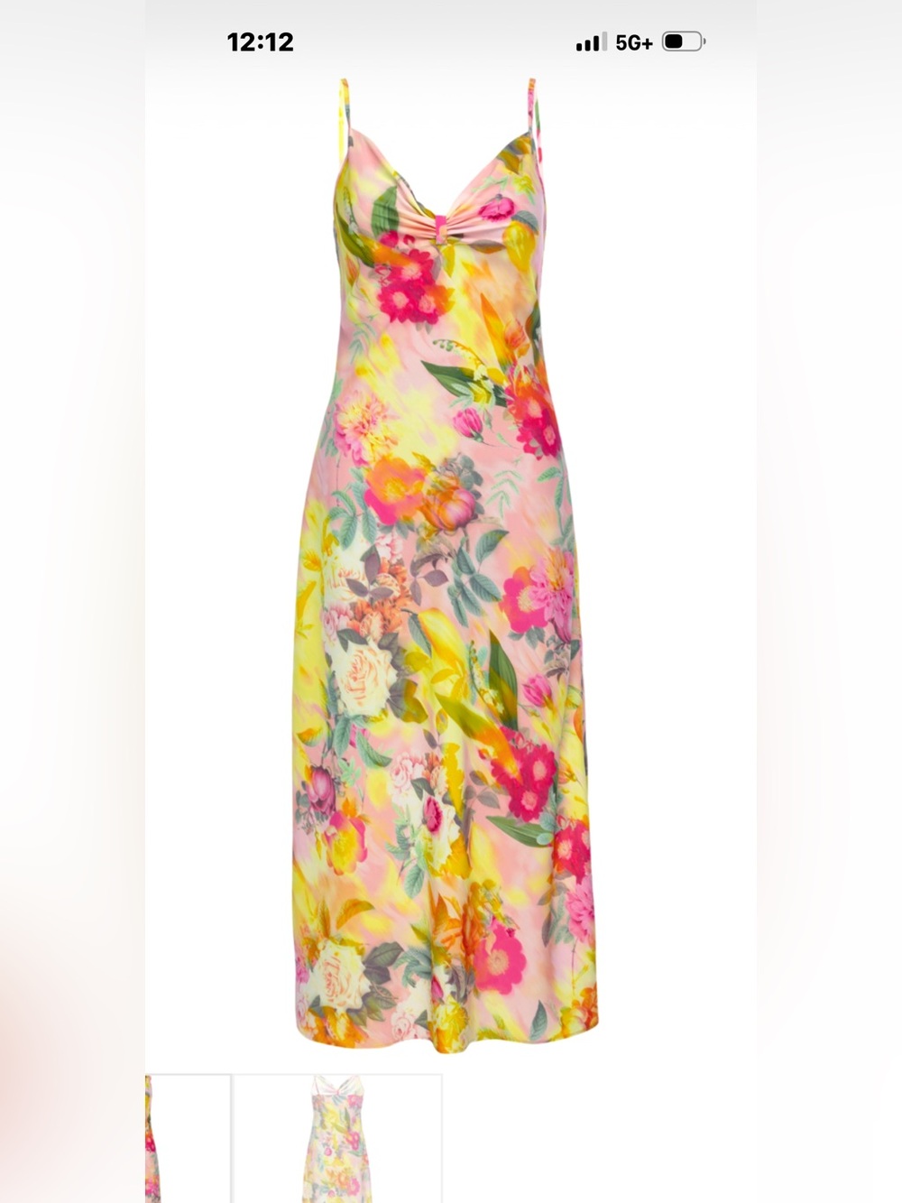 Le súperbe slip dress
